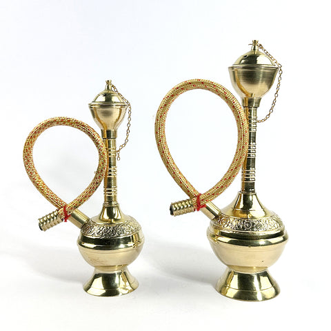 Brass Handcrafted Hokaah Set