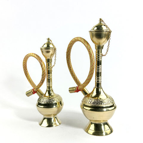 Brass Handcrafted Hokaah Set