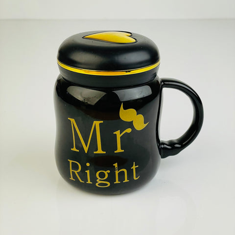 Mr Right Ceramic Coffee Mug