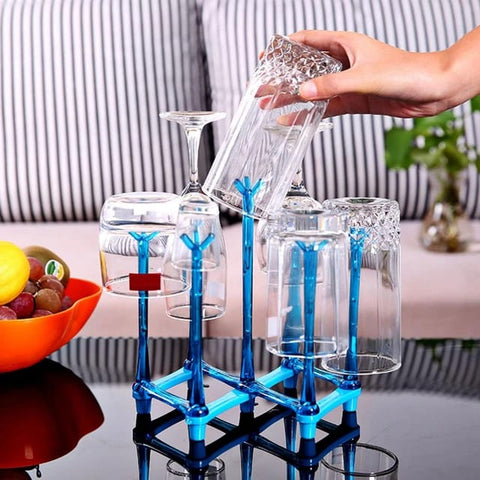 Retractable Cup Drying Rack