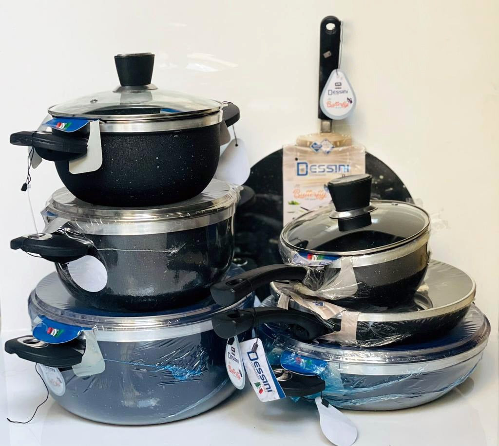 Dessini Cookware Sets Kitchenware 17 Pieces Needs Store