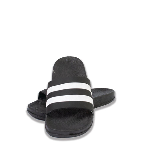 Black and white home slippers online in Pakistan | Needs Store