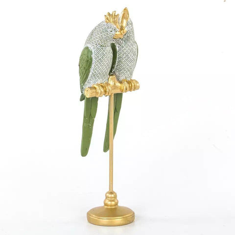 Dual Parrot Decorative Figurine | Centre Piece | Home Décor - Needs Store