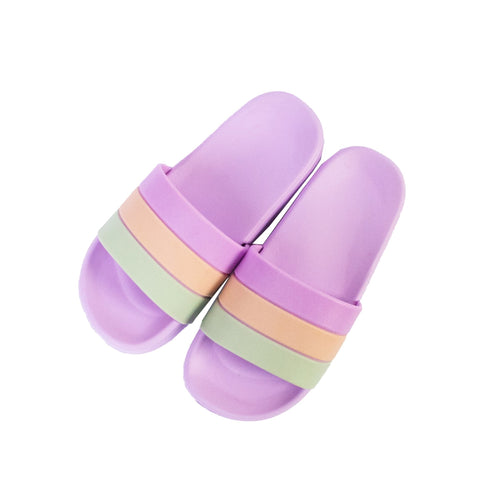 Ego Stripes | Home | Beach Slippers - Light Purple - Needs Store