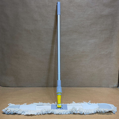 Extendable Telescopic Flat Mop With Microfiber Pad - Length 56 inches - Needs Store