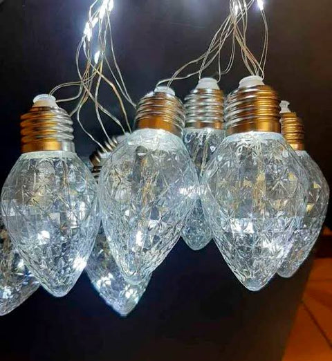 Fairy Lights Pear Shaped With String | Flashing Lights | Decorative Lights - Needs Store