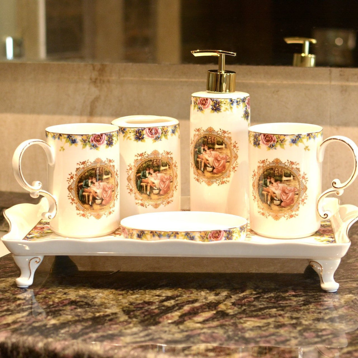 Bathroom Set with Vanity Tray Best Price Shop Now Needs Store