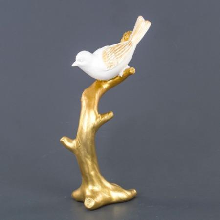 White Sparrow Bird Ornament Figurine for Home Decor - Needs Store