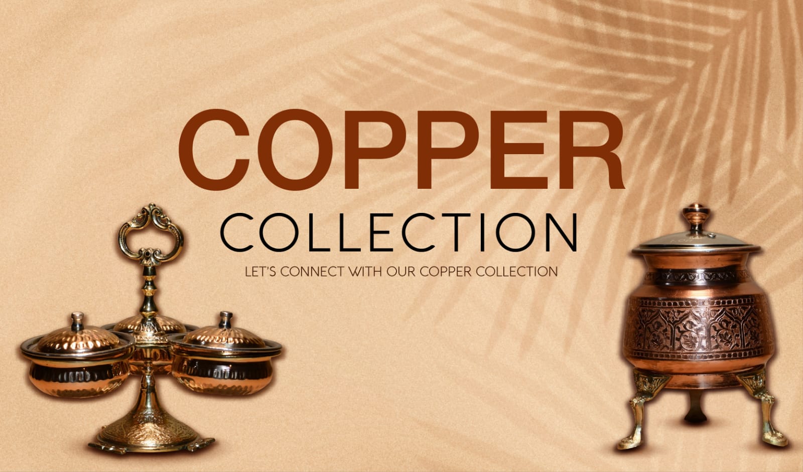 Copper Collection Menu Copper Crockery in Pakistan | Shop Now- Needs Store