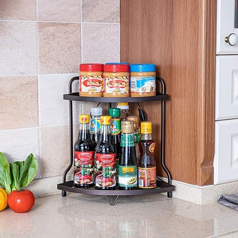 Corner Shelf Rack - Kitchen Organizer