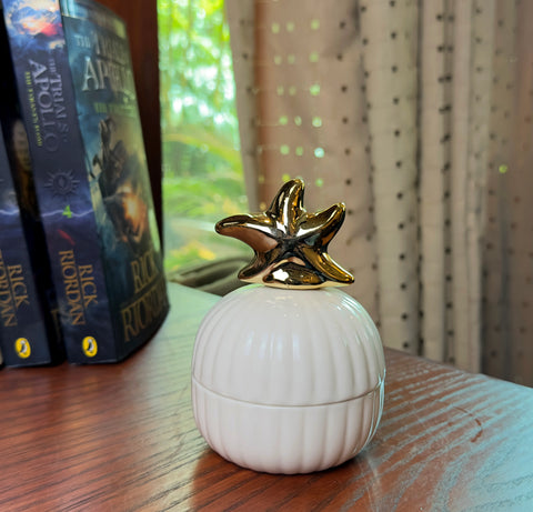 Small Ceramic Candy Jar with Lid