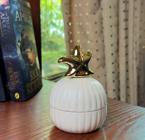 Small Ceramic Candy Jar with Lid