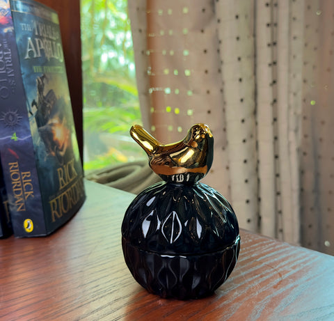 Black Small Candy Jar