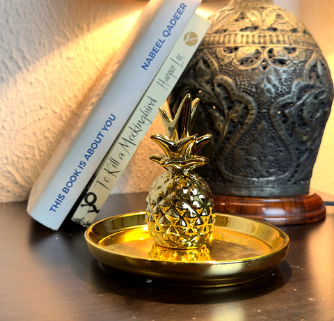 Pineapple Modern Décor Sculpture