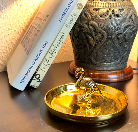 Gold Duck Décor Piece