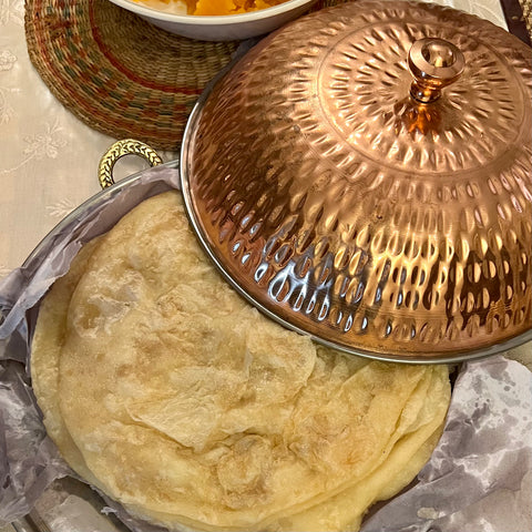 Dome Copper Serving Platter