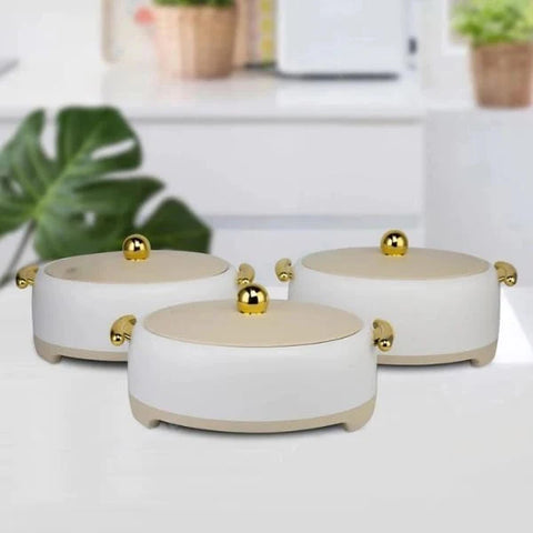 Luxurious Food Warmers 3 Pcs