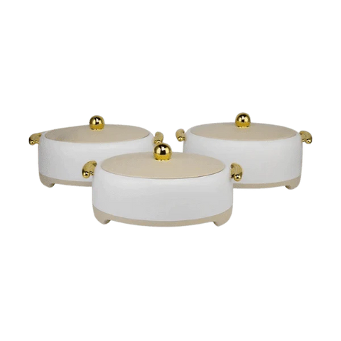 Luxurious Food Warmers 3 Pcs