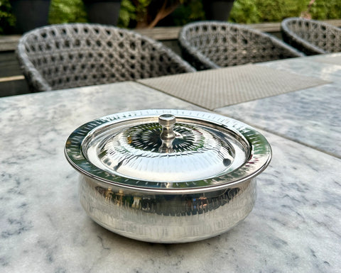 Stainless Steel Handi with Lid
