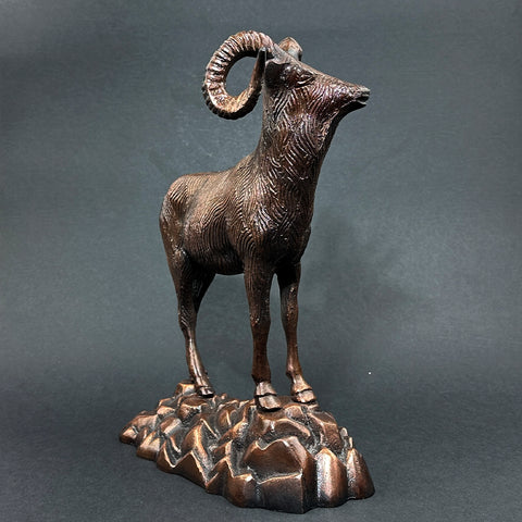 Handcrafted Markhor Decor Piece