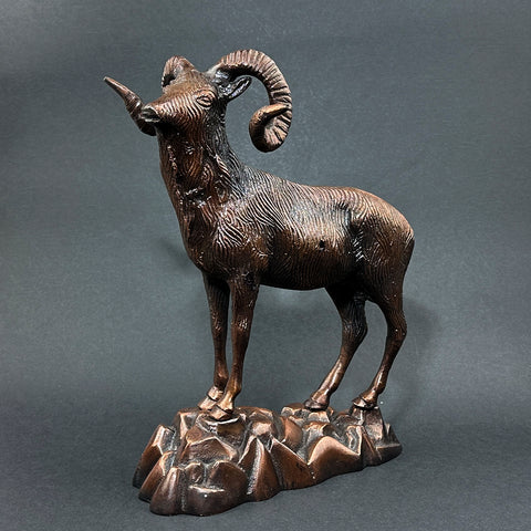 Handcrafted Markhor Decor Piece
