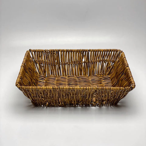 Rectangular Wicker Braided Basket