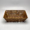 Rectangular Wicker Braided Basket