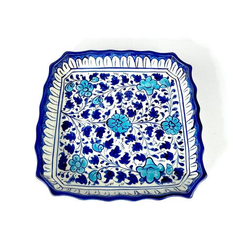 Traditional Pattern Square Tray