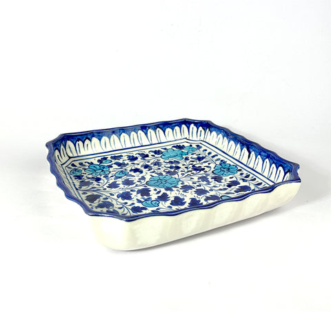 Traditional Pattern Square Tray