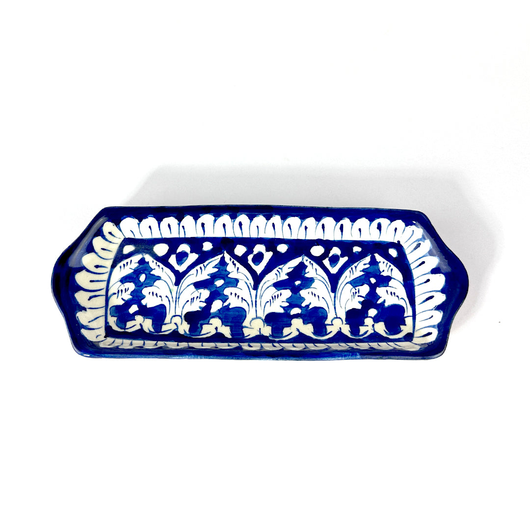Traditional Pattern Rectangular Tray – Needs Store