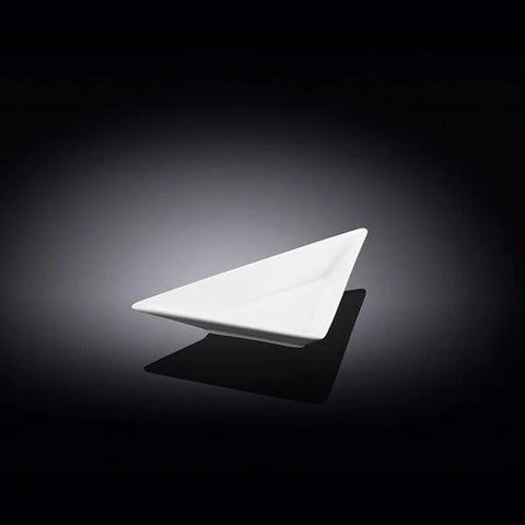 White Triangular Dish