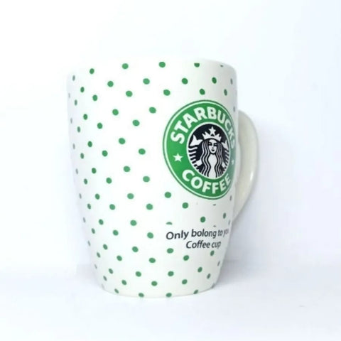 White & Green Starbucks Logo Coffee/Tea Mug
