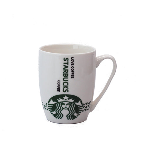 White & Green Starbucks Logo Coffee/Tea Mug