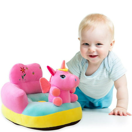 Unicorn Plush Cushion Baby Sofa Seat