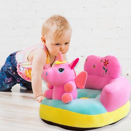 Unicorn Plush Cushion Baby Sofa Seat