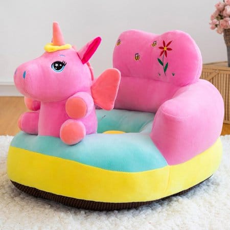 Unicorn Plush Cushion Baby Sofa Seat