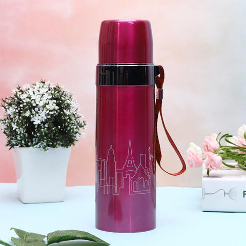 Manhattan Unbreakable Stainless Steel Vacuum Flask Coffee Bottle Thermos
