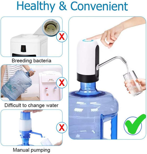 Electric Water Pump Dispenser - Rechargeable