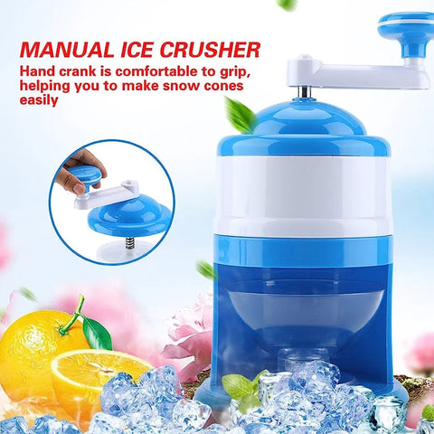 Portable Hand Crank Manual Ice Crusher