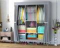 Wardrobe Folding Portable Cloth Dust-proof Storage Combination Closet