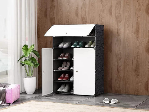 Shoe Rack Organizer/Multi-Purpose Plastic 10 Layers