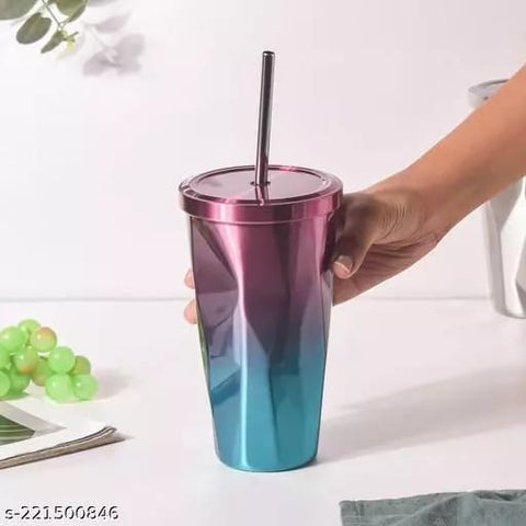 Gradient Color Double Wall Hot and Cold Drinking Cups