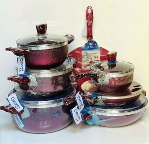 Dessini Cookware Sets Kitchenware 17 Pieces