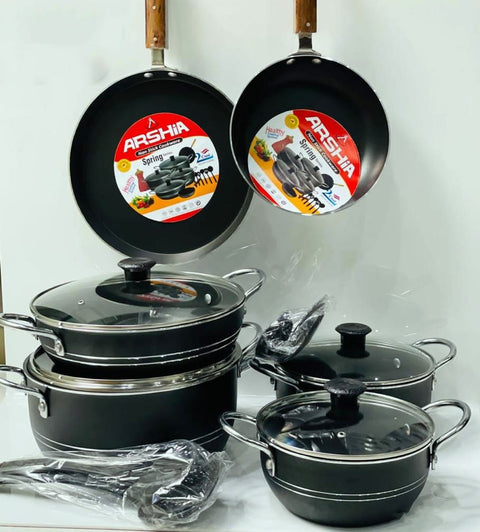 Arshia Executive Nonstick 15 Piece Set