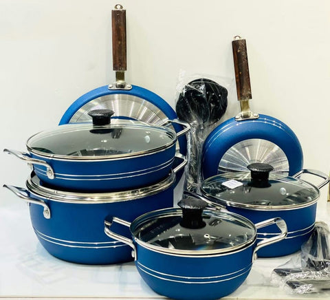 Arshia Executive Nonstick 15 Piece Set