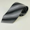 Black & White Dot Texture Tie
