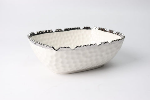 Deep Ceramic Rectangular Serving Dish