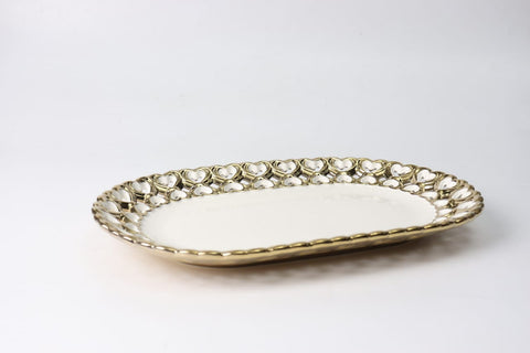 Oblong Porcelain Dish