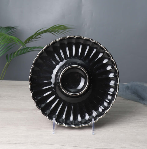 Flower Series Royal Ceramic Cake Plate