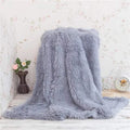 Shaggy Faux Fur Sherpa Blanket King Size